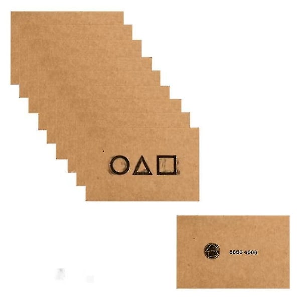Squid Game Invitation Card 20PCS