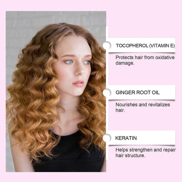 Curl Leave In Diffusing Heat Protection Spray - Definierande värmeskyddsspray för lockigt hår - Curl Defining Spray för friska och skyddade lockar 2PCS