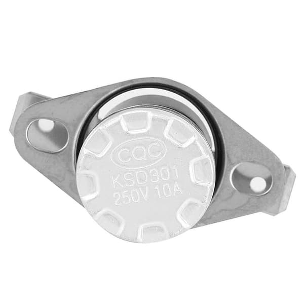 5 pcs KSD301 Switch Temperature Control Thermostat Thermal Switch 250V10A Normally Closed 95℃
