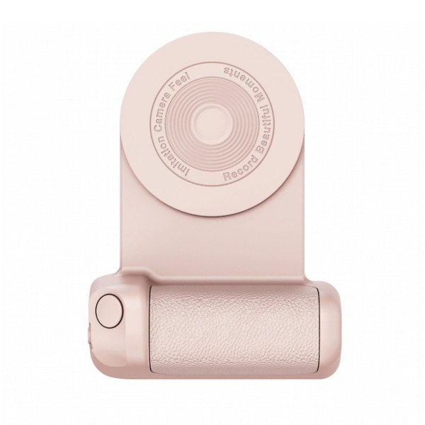 Mobiltelefon magnetisk holder Bluetooth håndholdt selfiepinne lat mobiltelefonholder - Jxlgv Pink