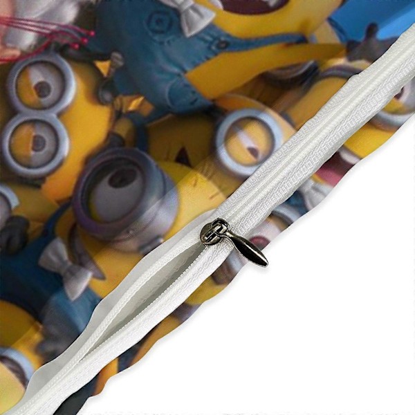x37 Despicable Me 3-delars Sängklädesset Varmt Och Bekvämt Mjukt Påslakanset med 1 Påslakan Och 2 Örngott för Sovrum b37 200x200cm 78x78in