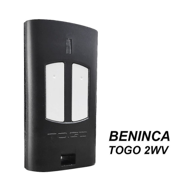 Beninca To Go Garageportfjernbetjening 433,92mhz Rullende Kode Beninca To.go Wv Portfjernbetjening Beninca Togo 2wv 4wv Hy