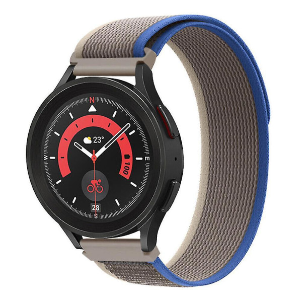 Ersättning Trail Loop Nylon Band Sport Justerbar Klockarmband för Garmin Venu 2 Plus / Venu Sq 20mm Blue