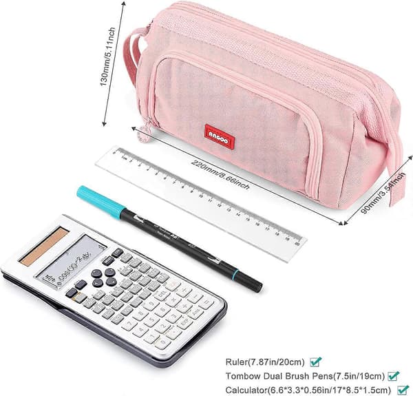 Store penalhuse super store, pink