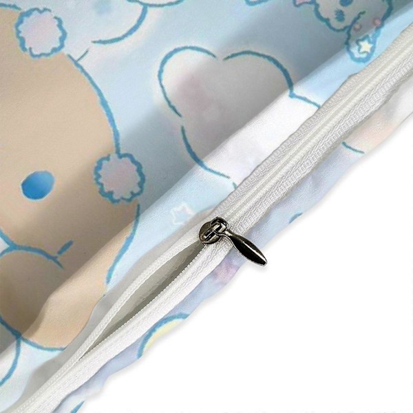 v325 Cinnamoroll 3-delt Tvilling Sengesett - Inkluderer 1 Enkeldyne og 2 Putetrekk Sengetøy - Falmingsbestandig Mikrofiber - Cinnamoroll io325 200x200cm 78x78in