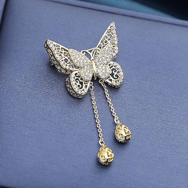 Kvinde Hul Butterfly Brosche Pin