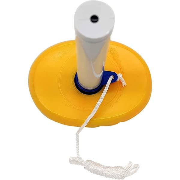 Simbassintermometer Vandtermometer, Simbassintermometer, Multifunktionel Flydende Tegneserie-Stil Vandtermometer Til Spa Gul