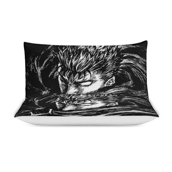 x421 Anime Berserk 3-delt sengesett Varmt og komfortabelt mykt dynetrekk sengesett med 1 dynetrekk og 2 putetrekk for soverom b421 200x200cm 78x78in