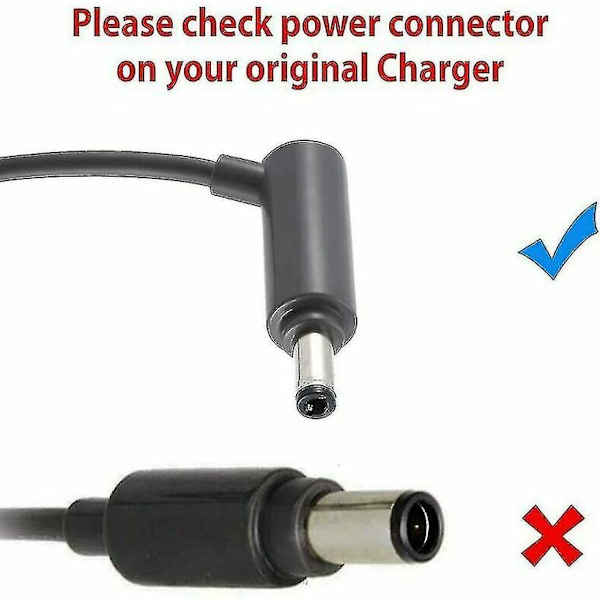 Oplader til V10 V11 V12 V15 Støvsugeradapter, Grå