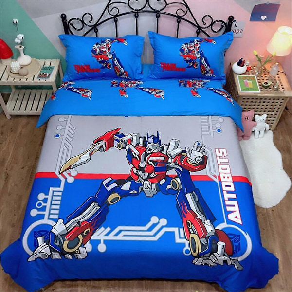 v3346 Sängkläder Transformers Bäddset Påslakanset % Bomull Sängkläder IU3346 135x200cm 53x78in