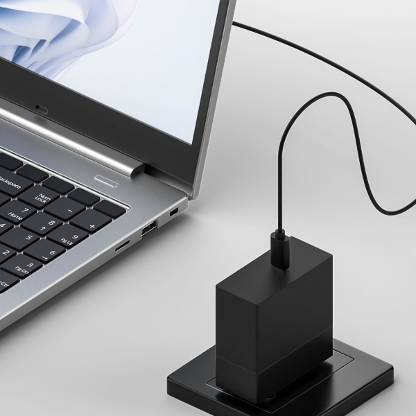 Typec til DC strømkabel 4,9 fot 12v Usb-c plugg til Dc5.5 X 2.1mm 3.5x1.35mm kabel 4.0x1.7mm