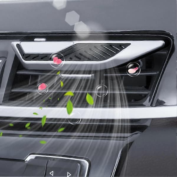 For BMW Bladestil Bil Luftventil Aromaterapi Brakett 3-serie 5-serie X3X5 Bil Duftpinne Solid Balsam Mountain View set 1set