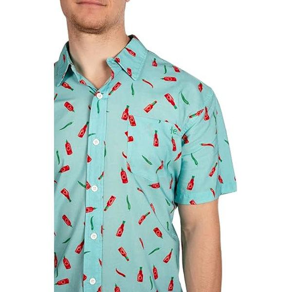 Hawaiiskjorter til mænd, afslappede