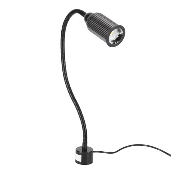 15W LED Sewing Machine Magnetic Work Light Flexible Gooseneck for Machine Tools Lathe EU Plug 110-220V 0.5