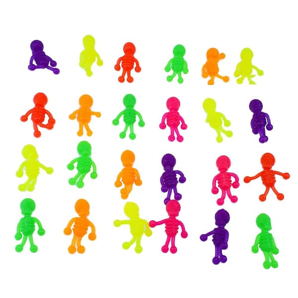 24 st böjbara leksaksfigurer för barn