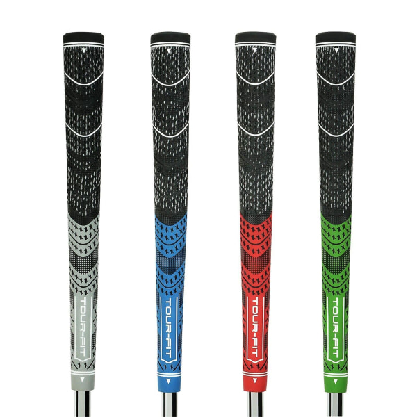 Dual Compound Golf Grip Premium Half Cord Standard mellanstora golfgrepp Red