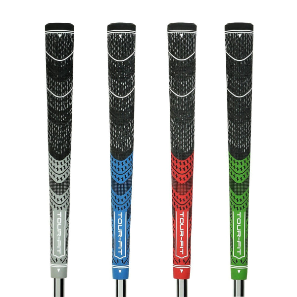 Dual Compound Golf Grip Premium Half Cord Standard Midsize Golf Grips Green