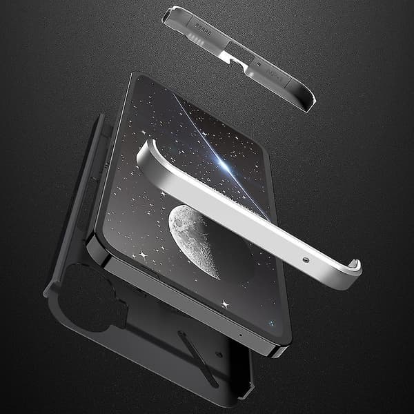 Pc-puhelinkotelo Nothing Phone 1:lle Black Silver