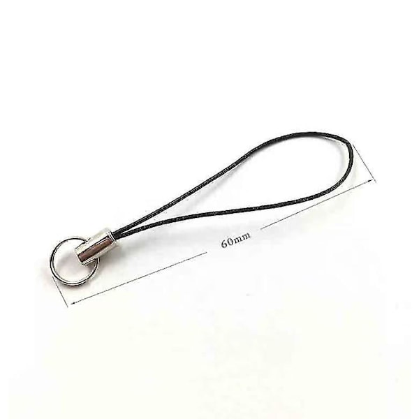 Mobiltelefon Split Ring Strap, Split Ring Strap för Mobiltelefon, Telefon Charm Sladdar, Mobiltelefon Kedja, Handledssnöre, För Körning, Nyckelring (150 st)