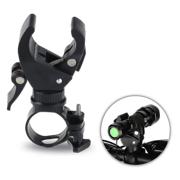 Cykellygteholder Lommelygteholder Til Cykelstyr Universal Cykelstyrsklemme Styrmontering Led