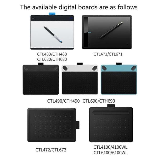 USB-strømkabel til Wacom digital tegneplade, opladningskabel til CTL471 CTH680 CTL472 CTL4100 CTL6100 CTL490 CTL480