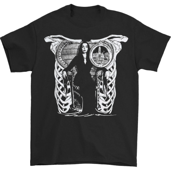 Addams Family Morticia T-shirt Kläder Picture Color XL