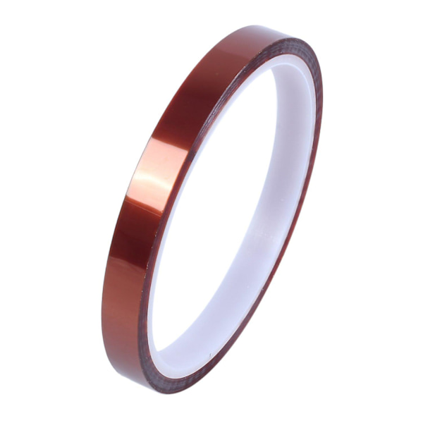 10 mm leveä lämmönkestävä korkean lämpötilan liima-aine Kapton-teippi Gold