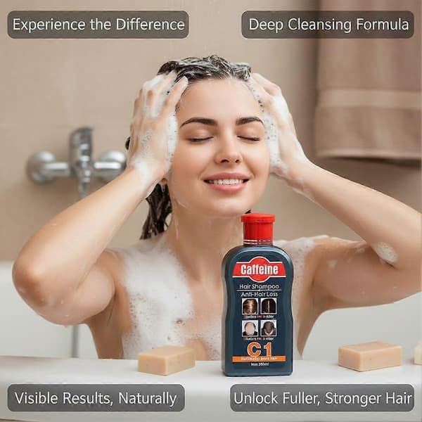 Koffein Anti-Håravfall Schampo - 200ml