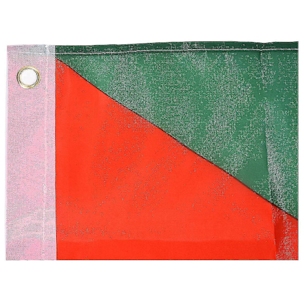 Palestinska Nationalflaggan 5ft X 3ft - Högkvalitativ Polyesterväv As shown