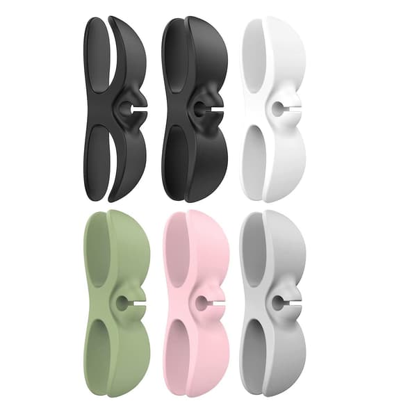 Apparatkabelorganisatör 6pack, Kabelhållare
