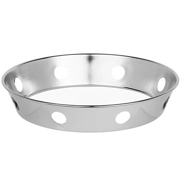 Wok Ring Stainless Steel Pot Rack Kitchen Round Pot Rack with Reversible Size