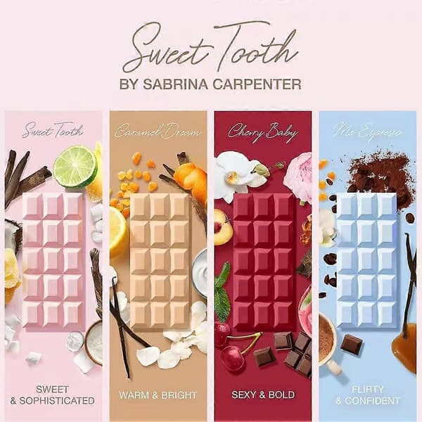 Sweet Tooth Eau de Parfum 75ml Langvarig Sofistikert Duftgave brown