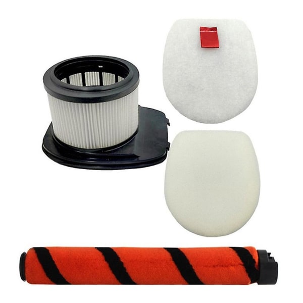 Floor Roller Brush Hepa Filter Foam Filter Kit For Shark Ic300 Iz251uk Iz201uk Iz102 Vacuum Cleaner as shown