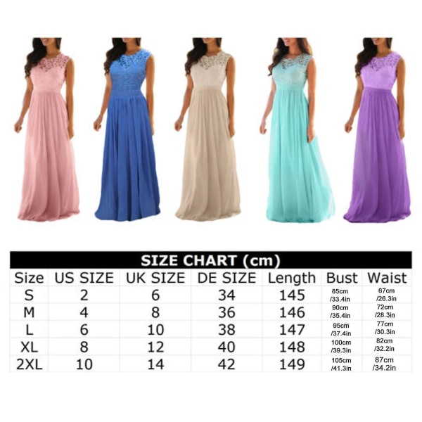 Womens Dresses Bridesmaid Formal Long Maxi Convertible Dress - Jxlgv XL