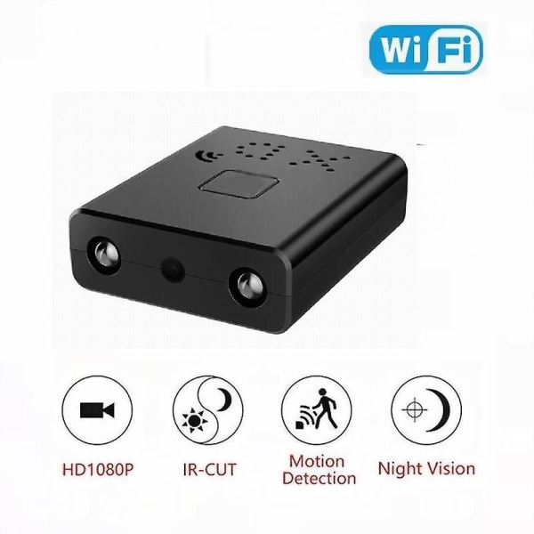 4k Full Hd 1080p Mini IP Cam Xd Wifi Night Vision Camera Ir-cut rörelsedetektering add 64GB SD Card