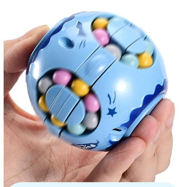 Fidget Toy Puzzle Ball Pop It Cube 3st Fäger Blå Blue Blå