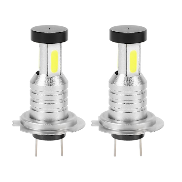 2x H7 LED-forlygtepæresæt til nærlys og fjernlys 100w 30000lm 6000k hvid