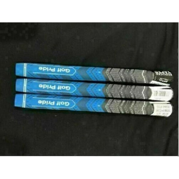3st/ set Golf Pride Standard Grip Present Mcc Plus 4 Ny Blå Multi Compound Sladd