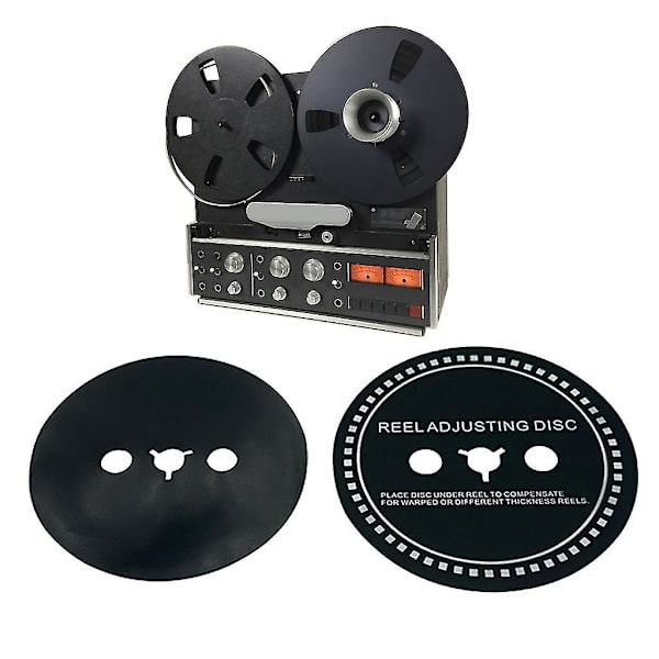 2 x Trident / Nab-adapter 0,8 mm 0,9 mm 1 mm distansring för rullbandspelare 0.8MM