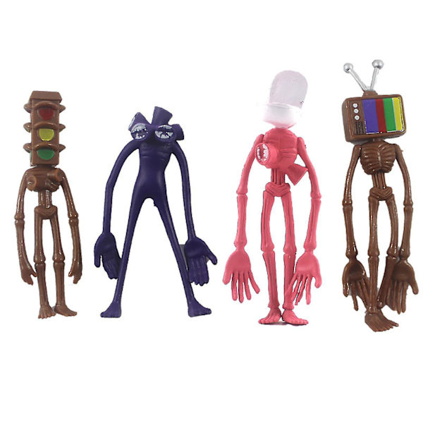 Siren Head Legetøjs Actionfigur 8stk/sæt