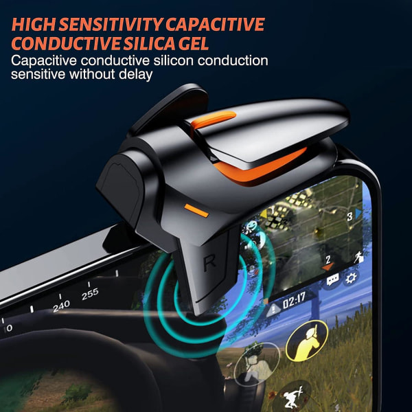 Pubg Mobile Game Controller Trigger, Ny Telefon Game Controller Gamepad Joystick, Känslig Sikta & Skjut Triggers För Ios/android