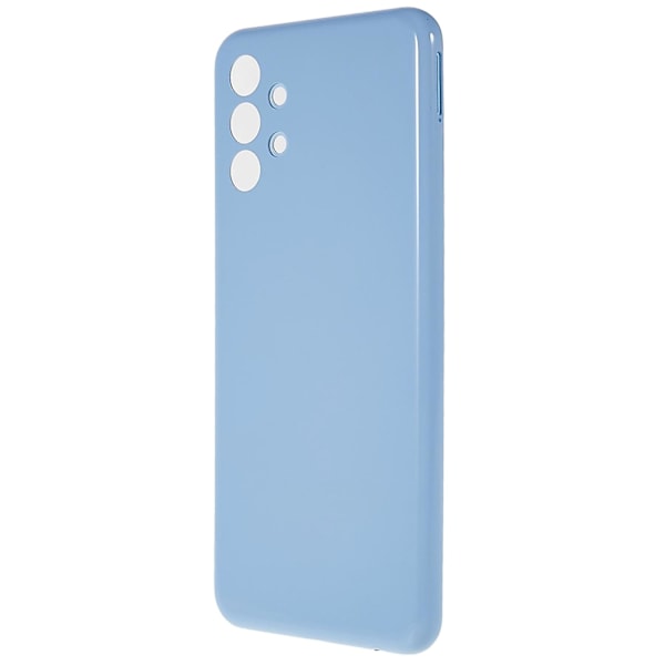 Til Samsung Galaxy A13 4G A135 Bakbatteri Husdeksel Erstatning (Uten Logo) - Multicolor Blue