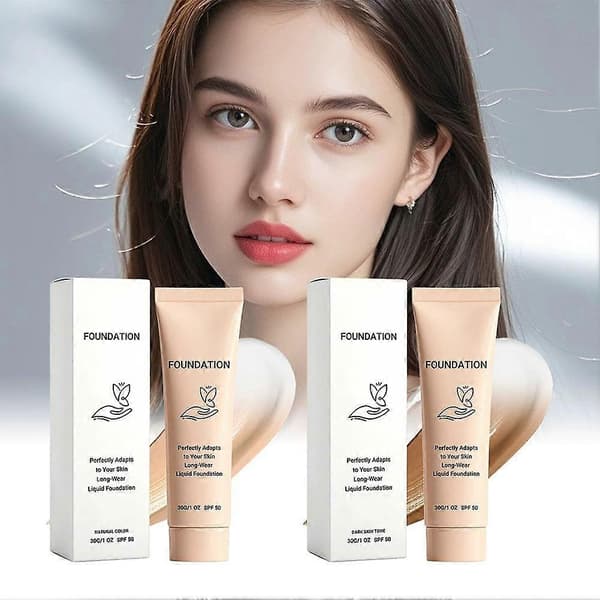 Färgskiftande flytande foundation - 30g Natural