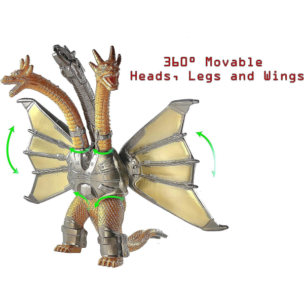 Godzilla vs. Mecha King Ghidorah, elokuvasarjan liikuteltavat nivelet King of the Action Figures syntymäpäivälahja lapselle