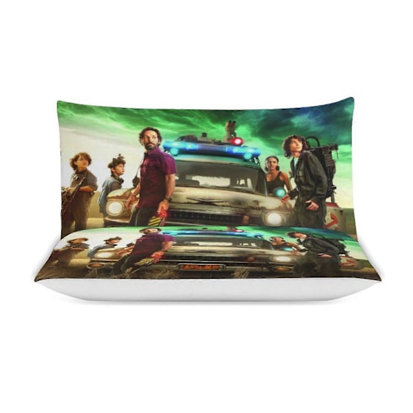 x99 Ghostbusters 3-osainen vuodevaatesetti Lämmin ja mukava pehmeä pussilakanasetti, jossa 1 pussilakana ja 2 tyynyliinaa makuuhuoneeseen b99 135x200cm 53x78in