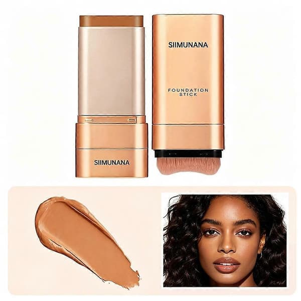 Foundation Stick Full Coverage Concealer Långvarig Vattentät Kontur CHOCOLATE 1pcs