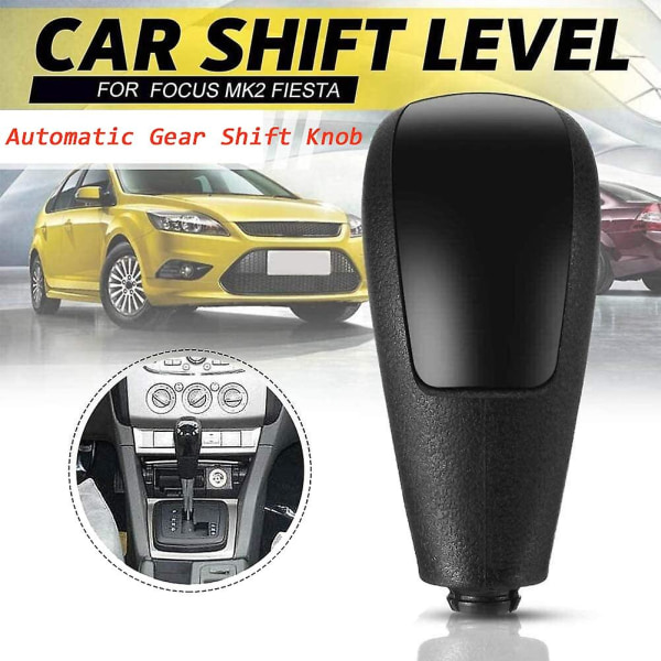 Automaattinen vaihteenvalitsimen nuppi vaihdekeppi Focus Mk2 Fiesta 2005-2012 black