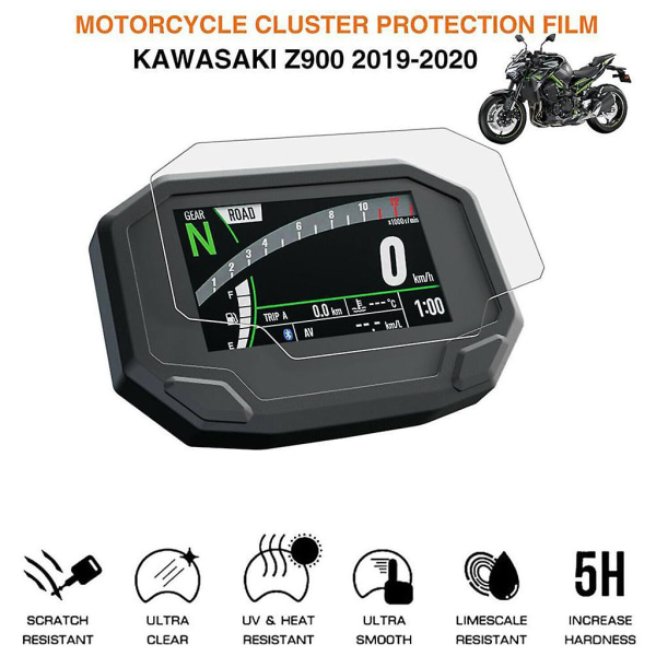 Til Kawasaki Z650 Z900 Ninja650 Cluster Scratch Til Beskyttelse Film Skærmbeskyttelse