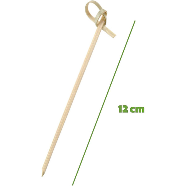 [300 stk.] Bambusspyd - 4,7\" Spid til Snacks, Sandwich og Cocktails