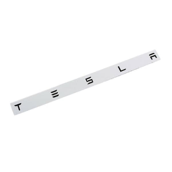 3D matt svart Tesla tekst bagasjeluke emblem